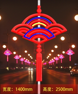 北京LED扇形景觀燈